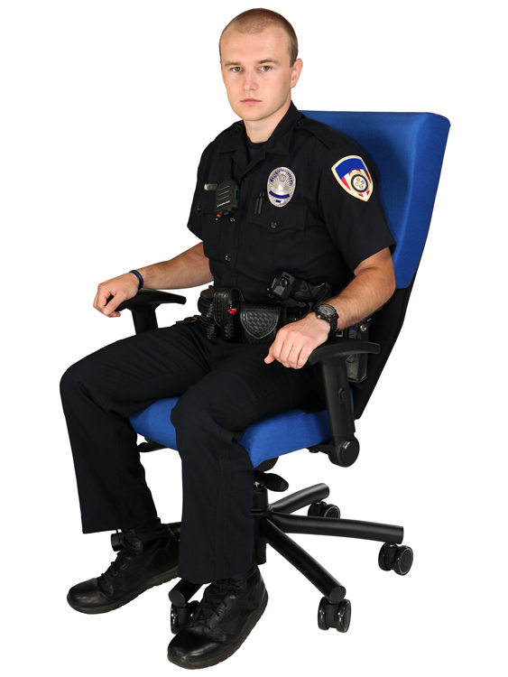 Shield Prison Guard Chair