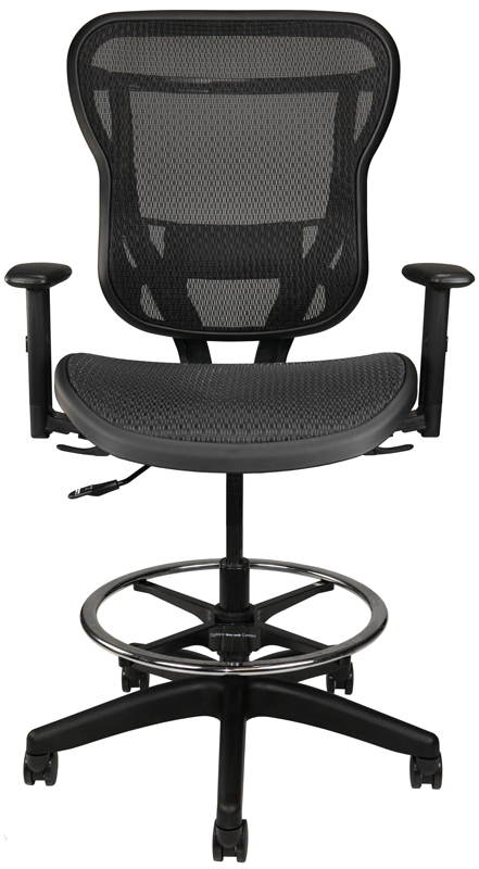 Ergonomic Office Stool with mesh back and seat