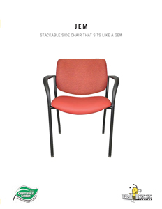 Jem Chair Brochure Cover Thumbnail