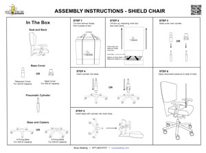 Shield Cop Chair Assembly Instructions