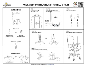 Shield Cop Chair Assembly Instructions