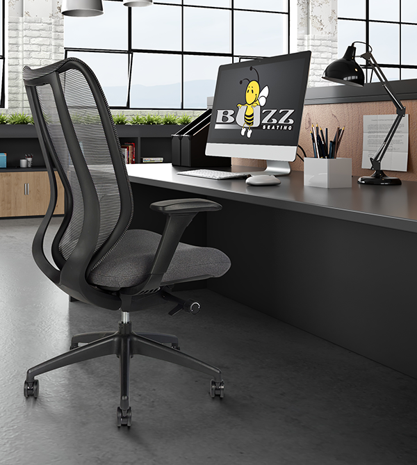 Cloud Office Chair with mesh back