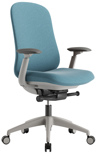 Upholstered Office Chair - Front Angle
