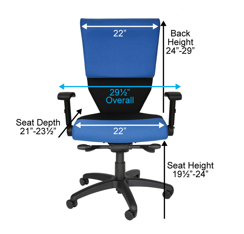 Shield Chair Dimensions