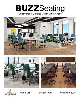 Buzz Seating Price Book 2026