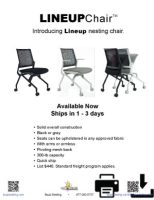 Lineup Nesting Chair