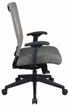 Rumor mesh-back office chair - side view