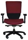 Chair for police with room for gun belt