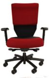Chair for police with room for gun belt