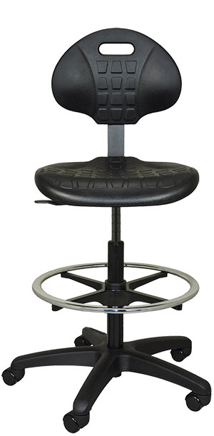 Foot Pedal Lab Stool